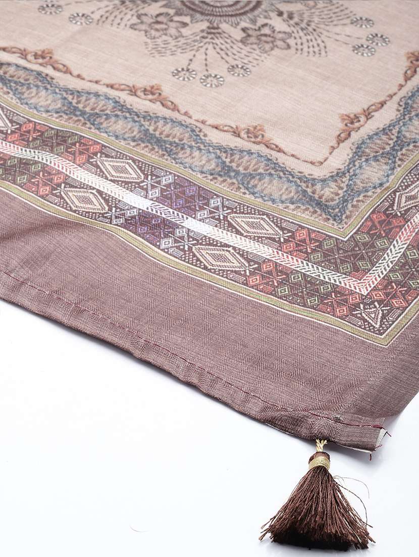 women multi color printed dupatta - 21395448 -  Standard Image - 4