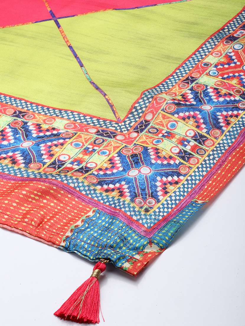 women printed dupatta - 21395449 - Standard Image - 4