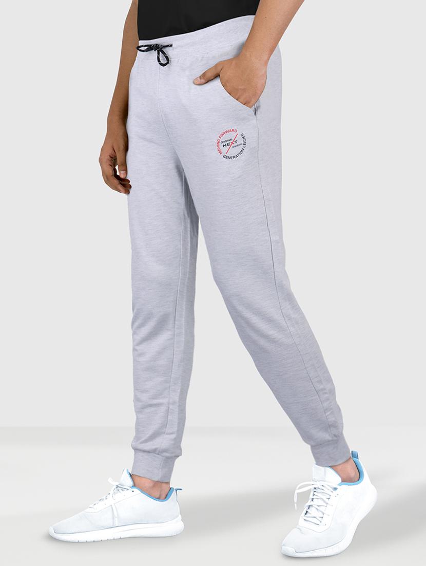 men mid-rise solid track pant - 21395463 - Standard Image - 1