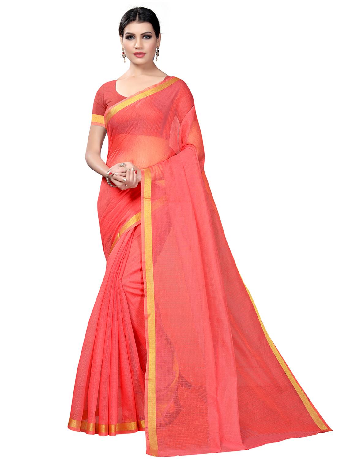 pack of 2 casual wear sarees with blouse - 21395857 -  Standard Image - 1
