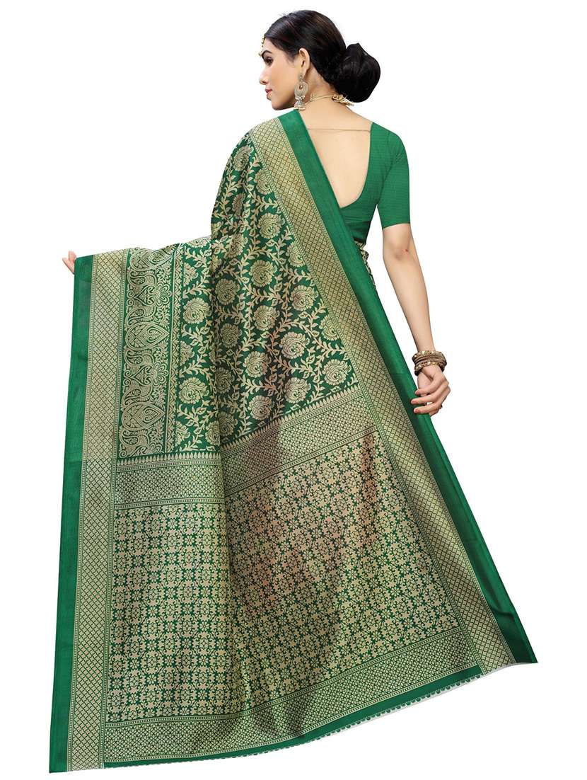 women self design banarasi saree with blouse - 21396717 -  Standard Image - 1