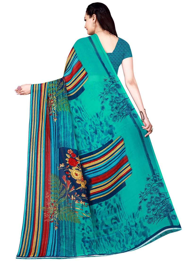 pack of 2 printed saree - 21396981 - Standard Image - 4