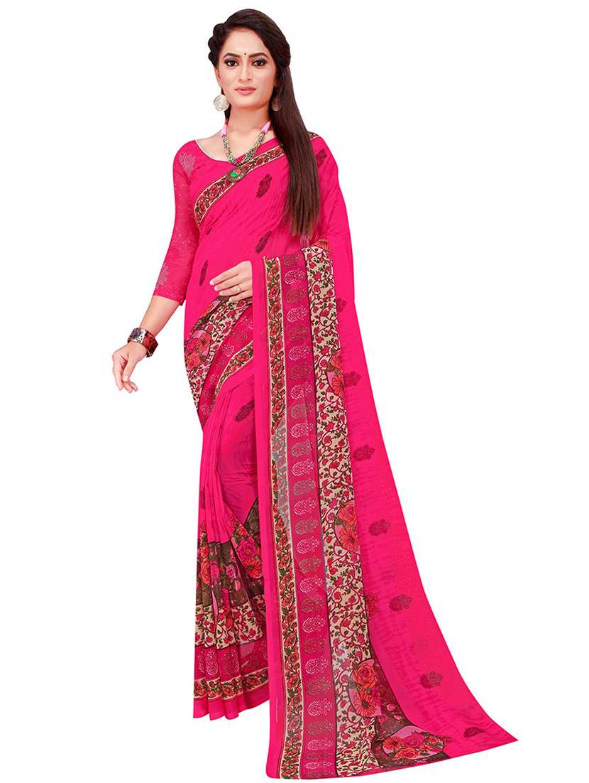 pack of 2 printed saree - 21396994 -  Standard Image - 1