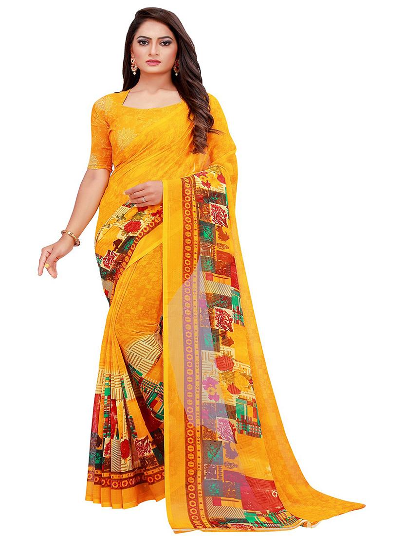 women pack of 2 printed saree - 21397230 - Standard Image - 1