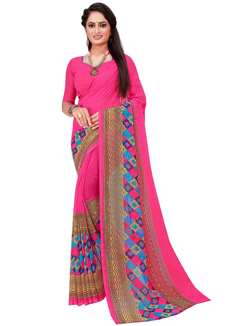 women pack of 2 printed saree - 21397285 - Standard Image - 1