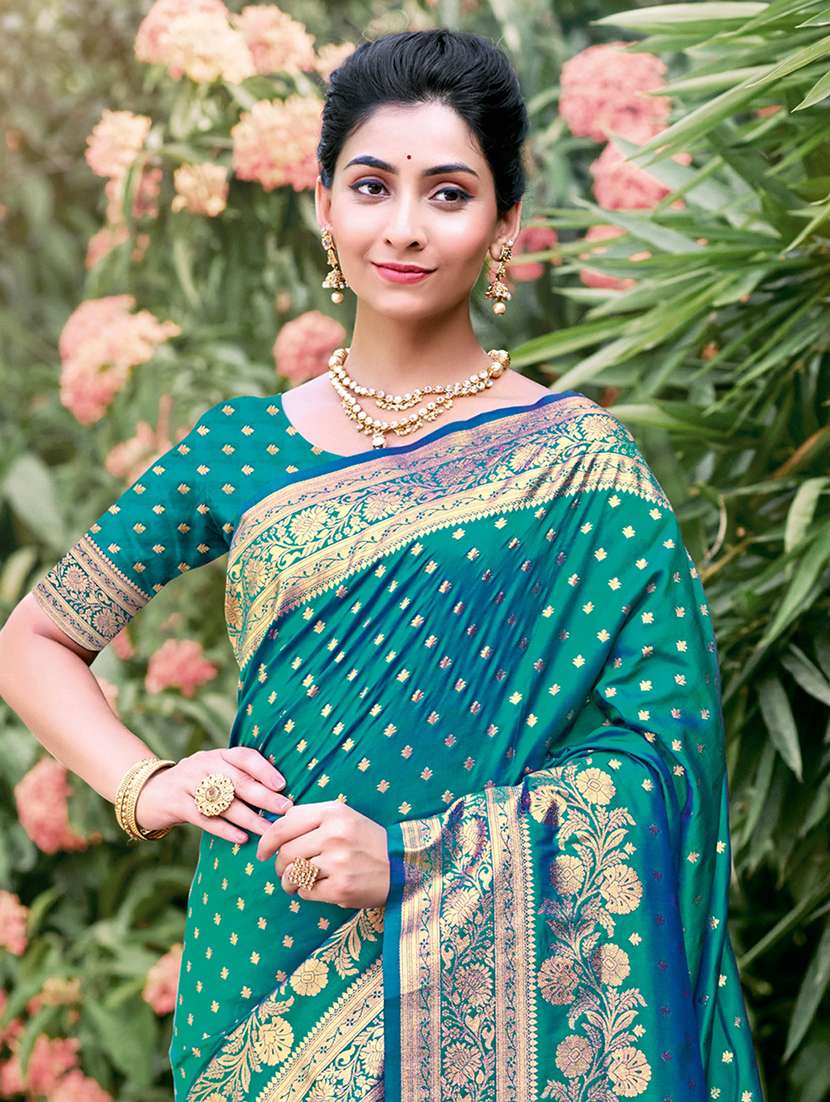 women self design banarasi saree - 21397449 -  Standard Image - 1