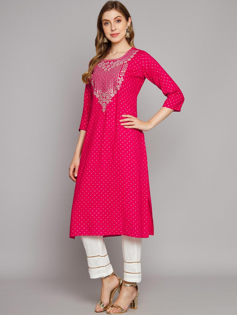 women printed kurta pant set - 21398868 - Standard Image - 1