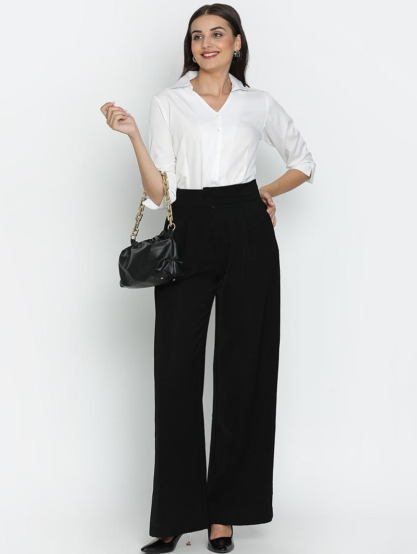 white solid shirt top - 21399546 - Standard Image - 4
