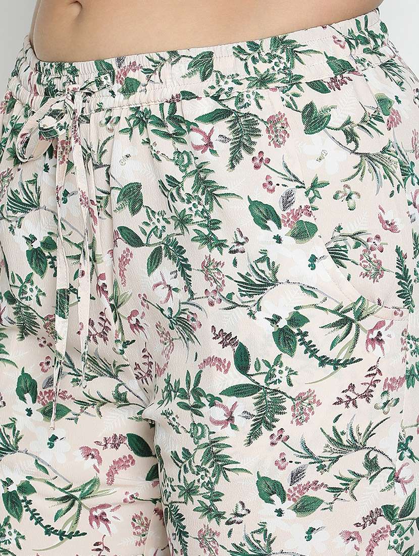 multi colored printed top and shorts set co-ord - 21399616 -  Standard Image - 6