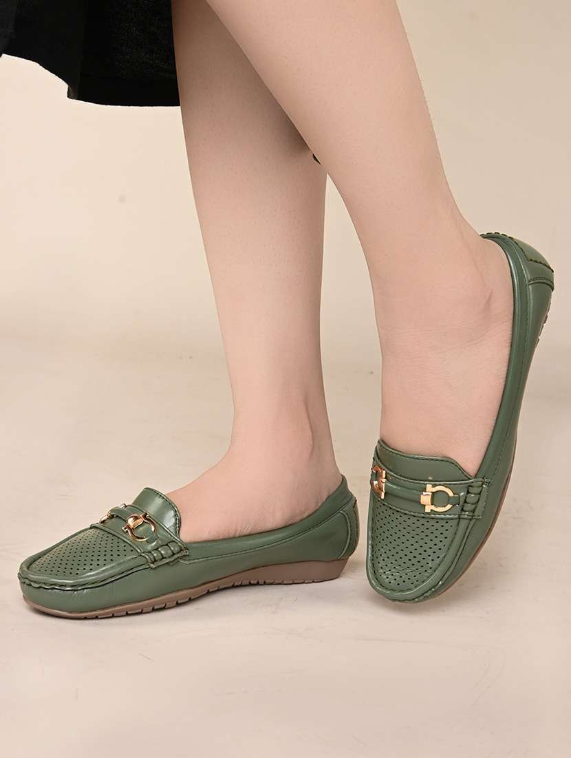 women cut work slip on loafer - 21399693 - Standard Image - 1