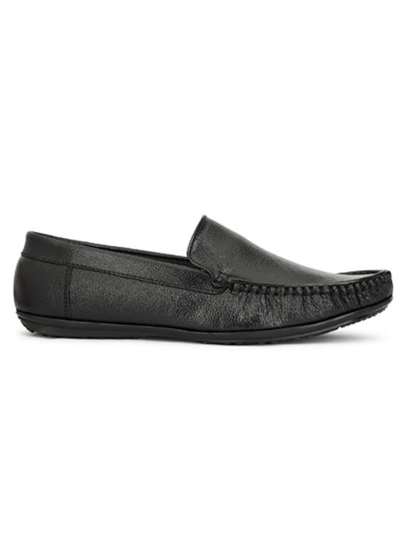 men black solid slip on - 21399707 -  Standard Image - 1