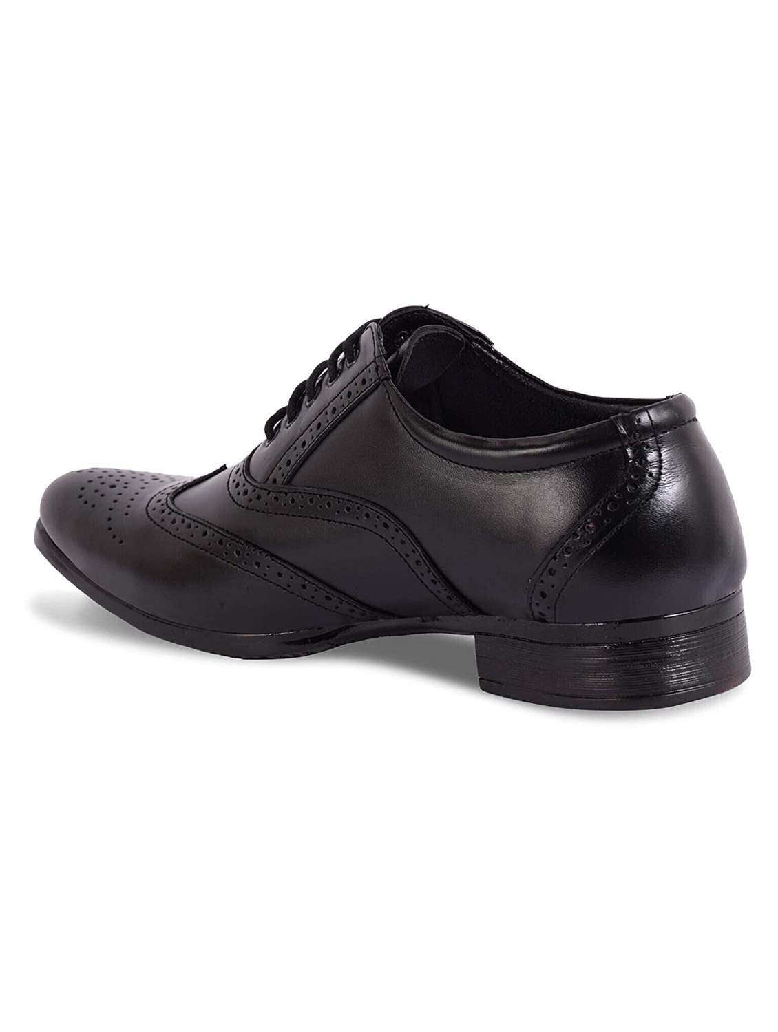 men black lace-up brouges - 21399732 -  Standard Image - 1
