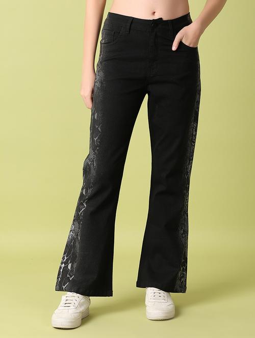 women black denim boot cut jean - 21399804 -  Standard Image - 0