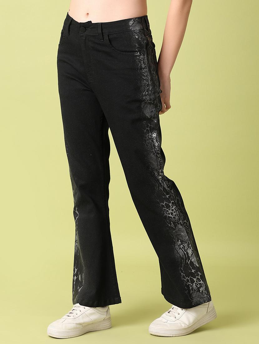 women black denim boot cut jean - 21399804 -  Standard Image - 1