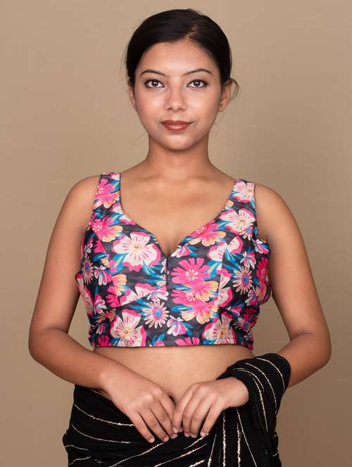 women black printed blouse