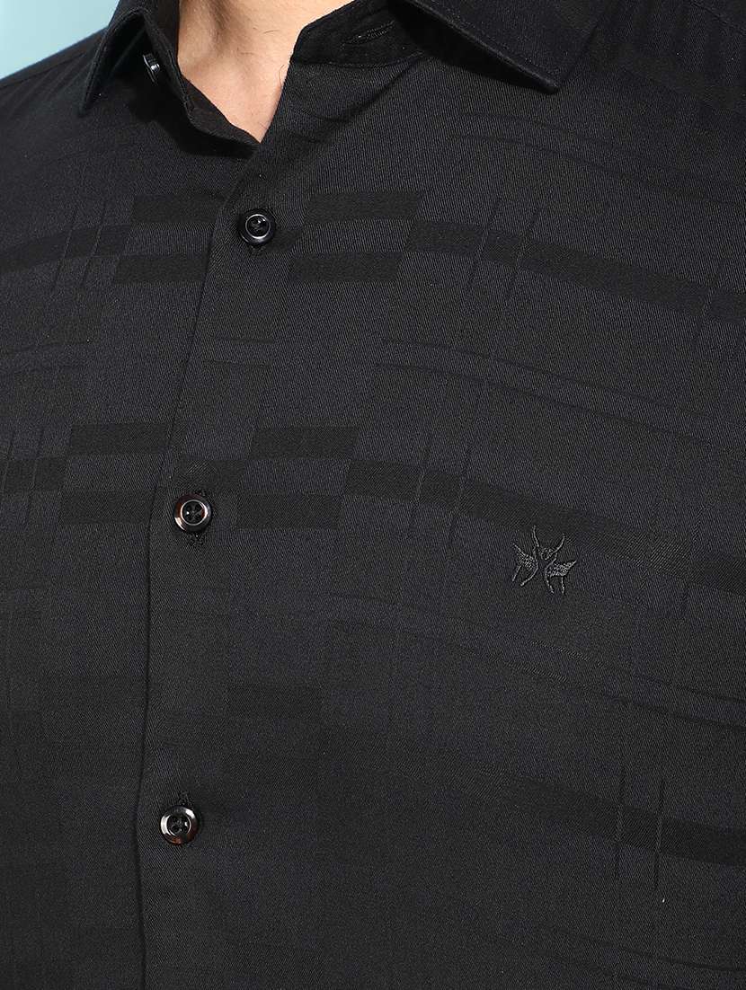 men solid casual shirt - 21400142 -  Standard Image - 6