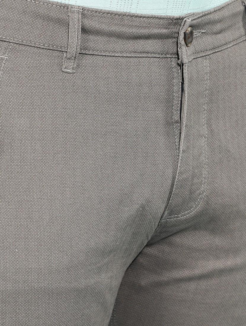 men solid mid rise chino pants - 21400183 - Standard Image - 6