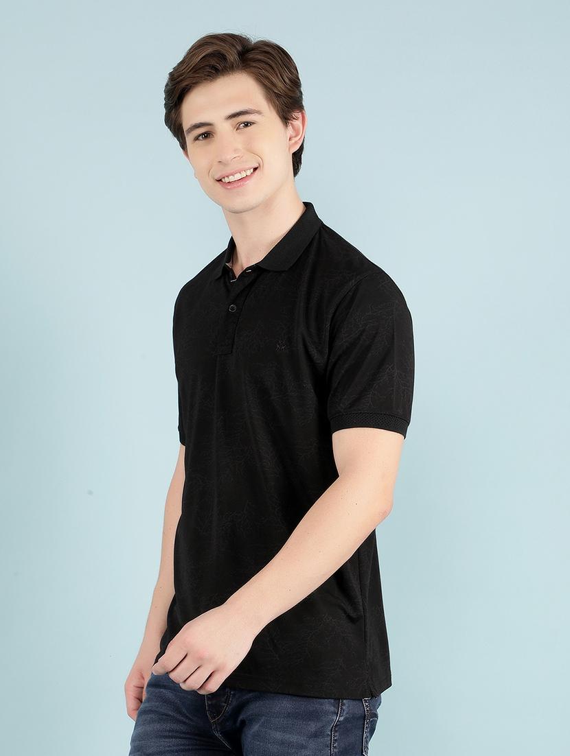 men printed polo t-shirt - 21400218 -  Standard Image - 1