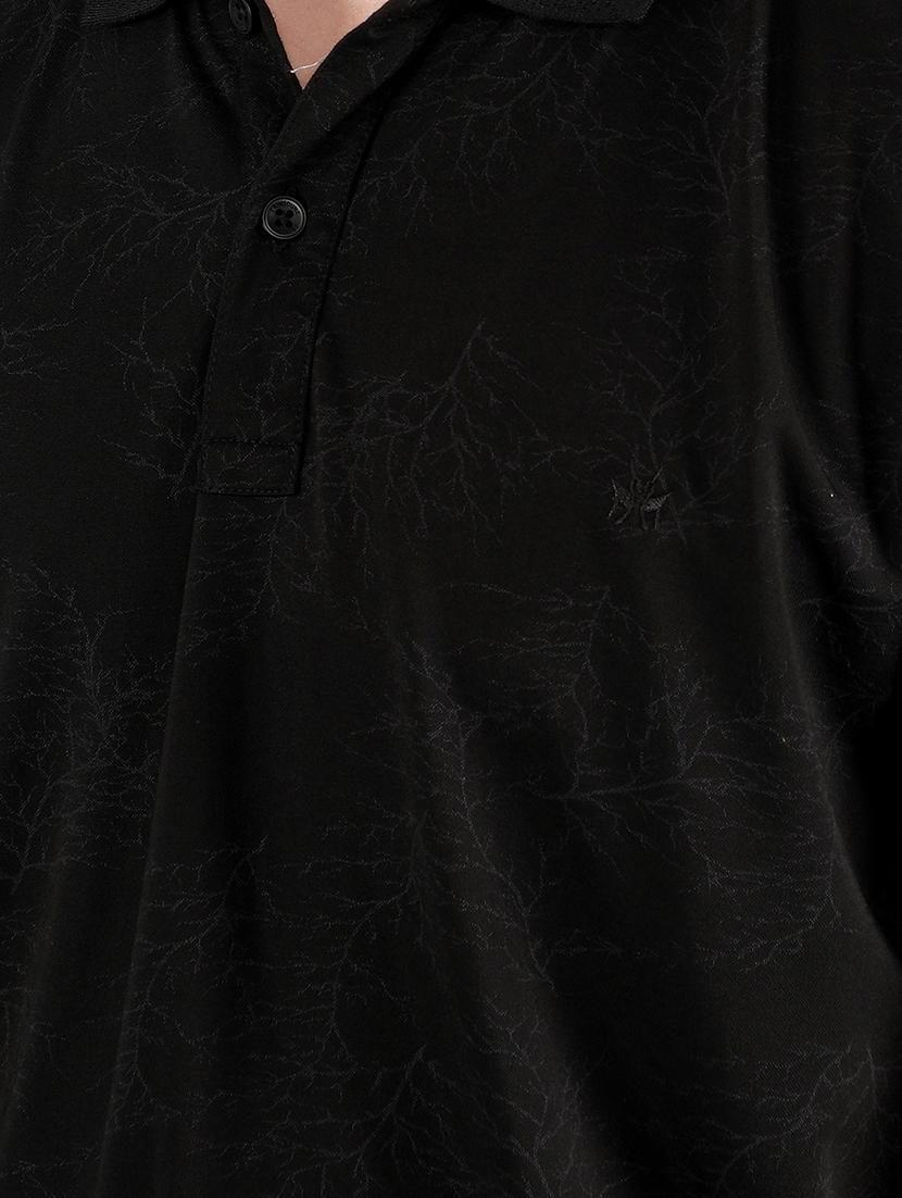 men printed polo t-shirt - 21400218 - Standard Image - 6
