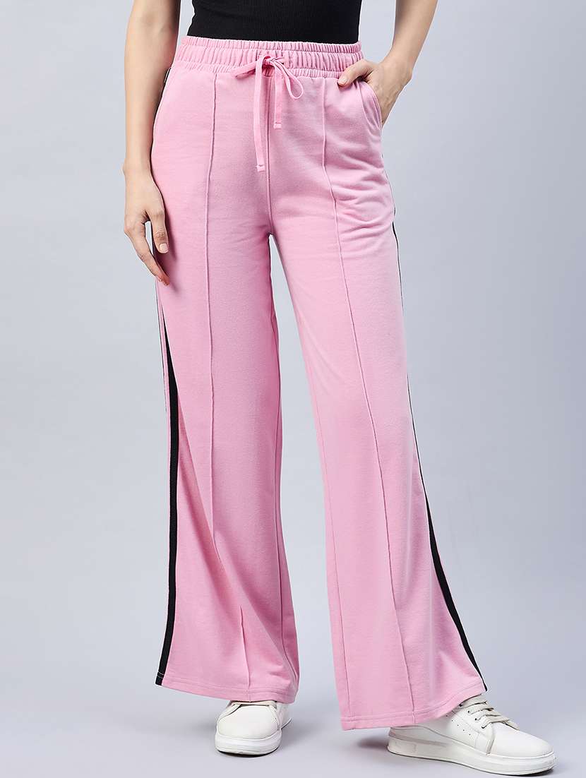 women tapered relaxed fit track pant