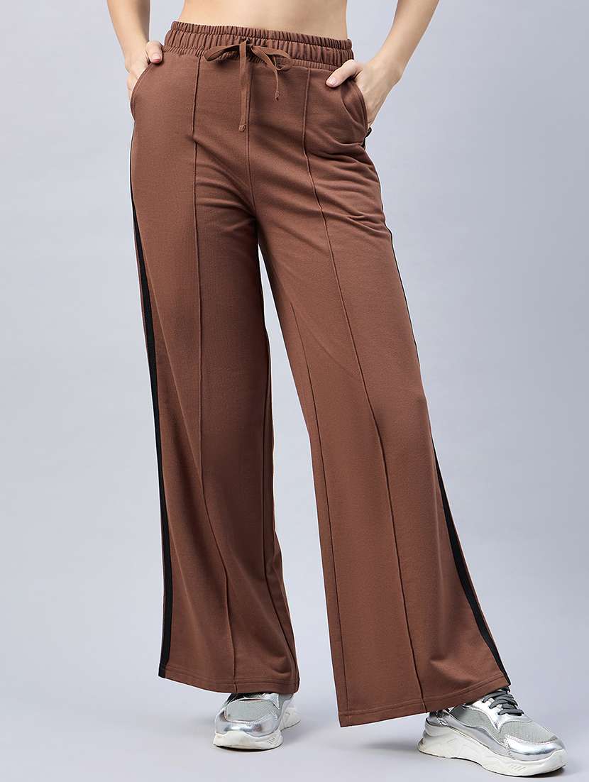 women tapered relaxed fit track pant
