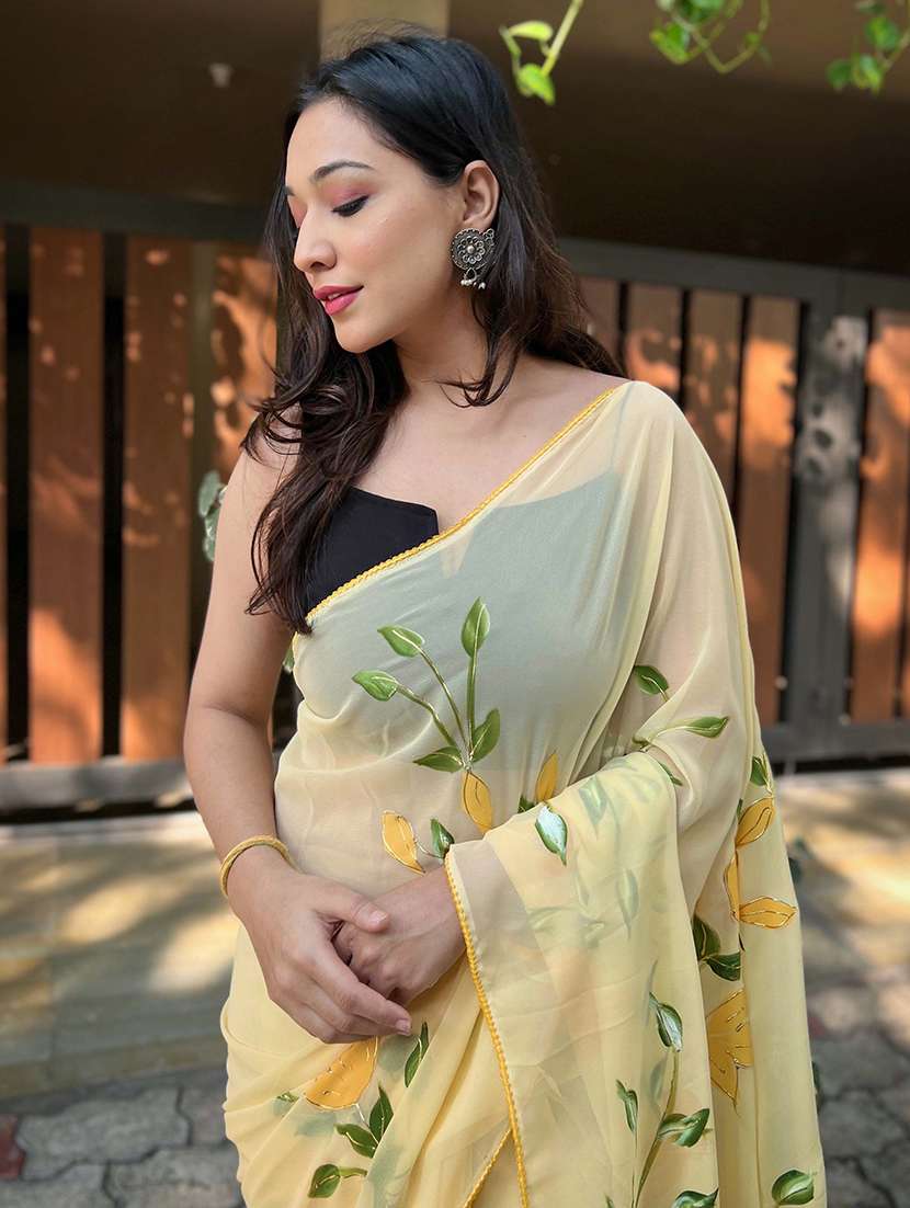 women floral printed saree - 21402018 -  Standard Image - 1