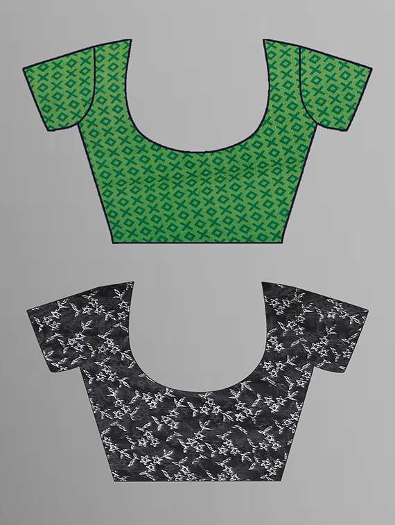 pack of 2 casual wear combo sarees with blouse - 21405699 -  Standard Image - 1