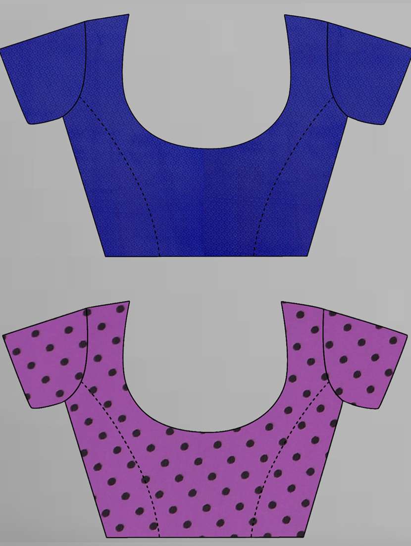 pack of 2 multi colored combo saree with blouse - 21406240 -  Standard Image - 1