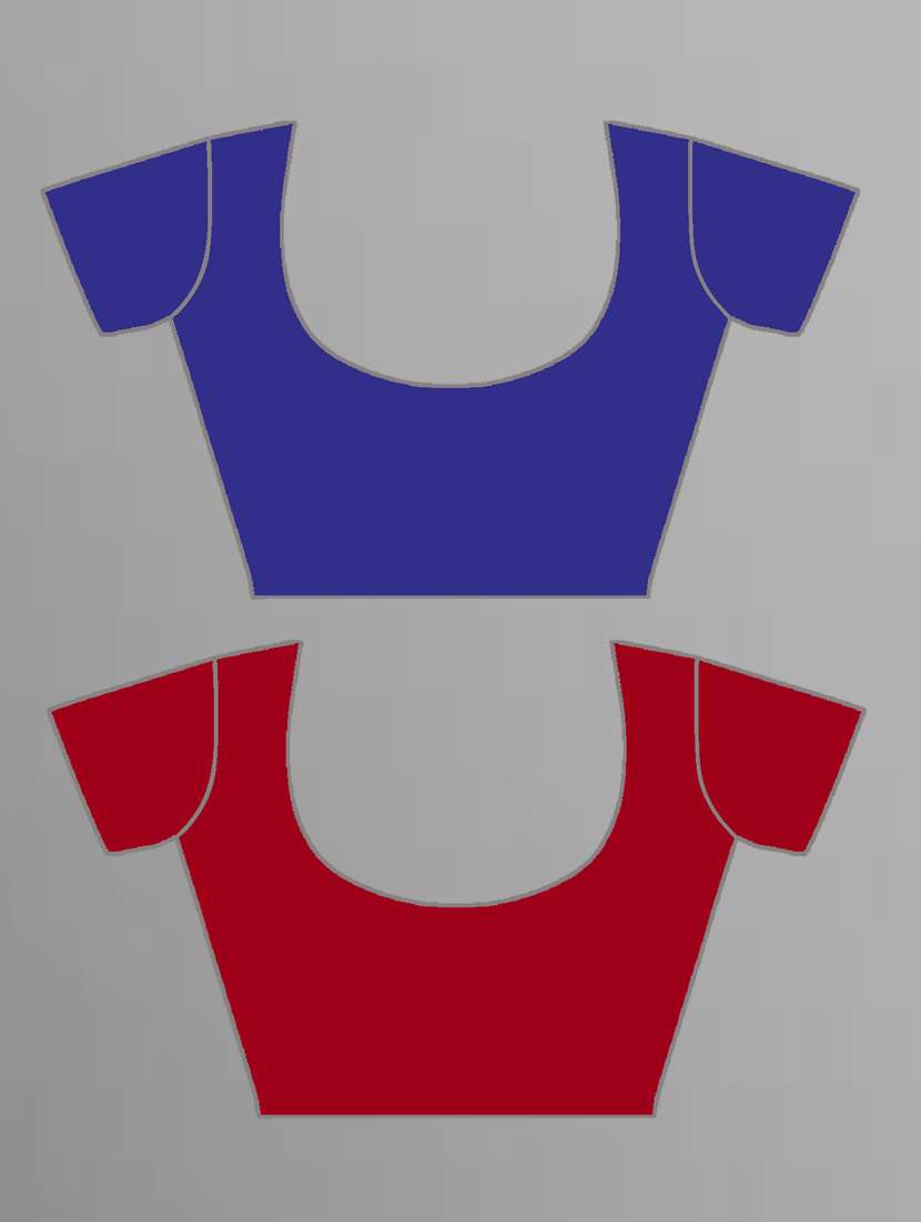 women pack of 2 printed saree with blouse - 21406368 -  Standard Image - 1