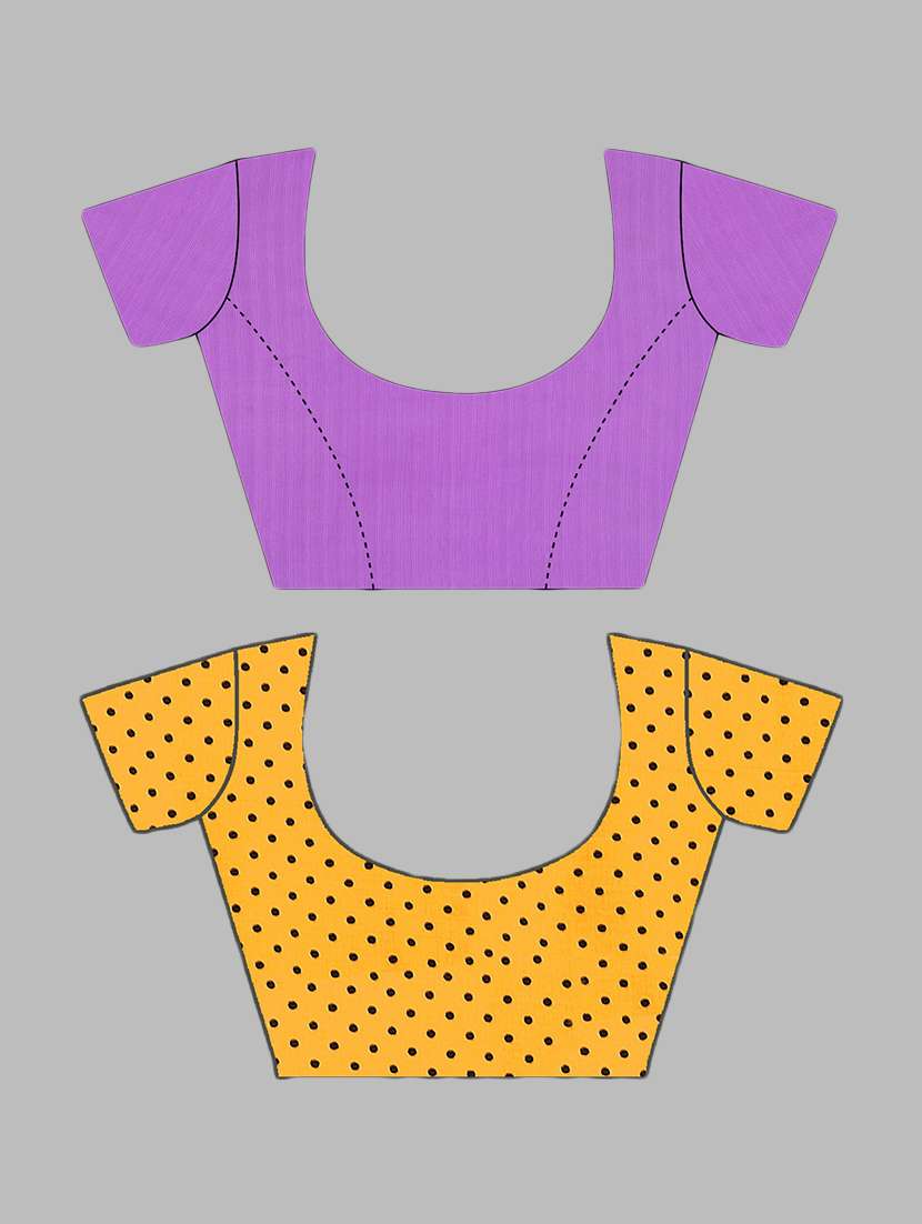 women pack of 2 printed saree with blouse - 21407481 -  Standard Image - 1