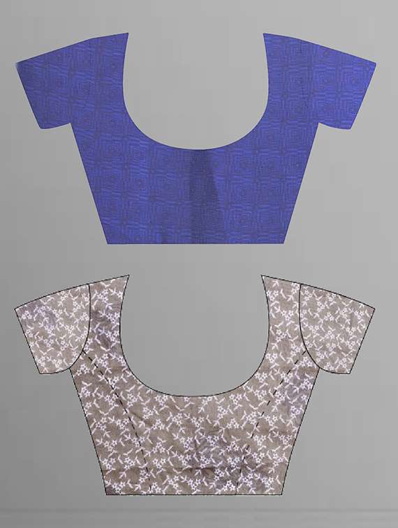 women pack of 2 printed saree with blouse - 21407507 -  Standard Image - 1