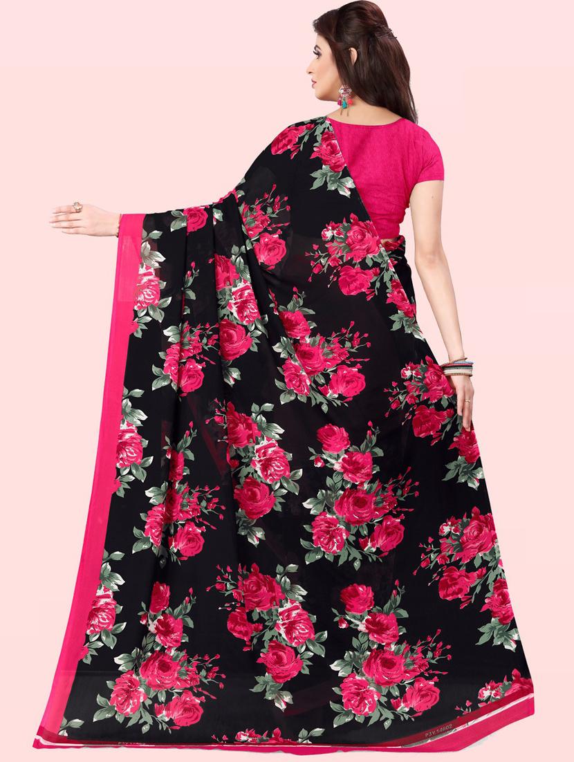 women printed saree with blouse - 21410828 -  Standard Image - 1