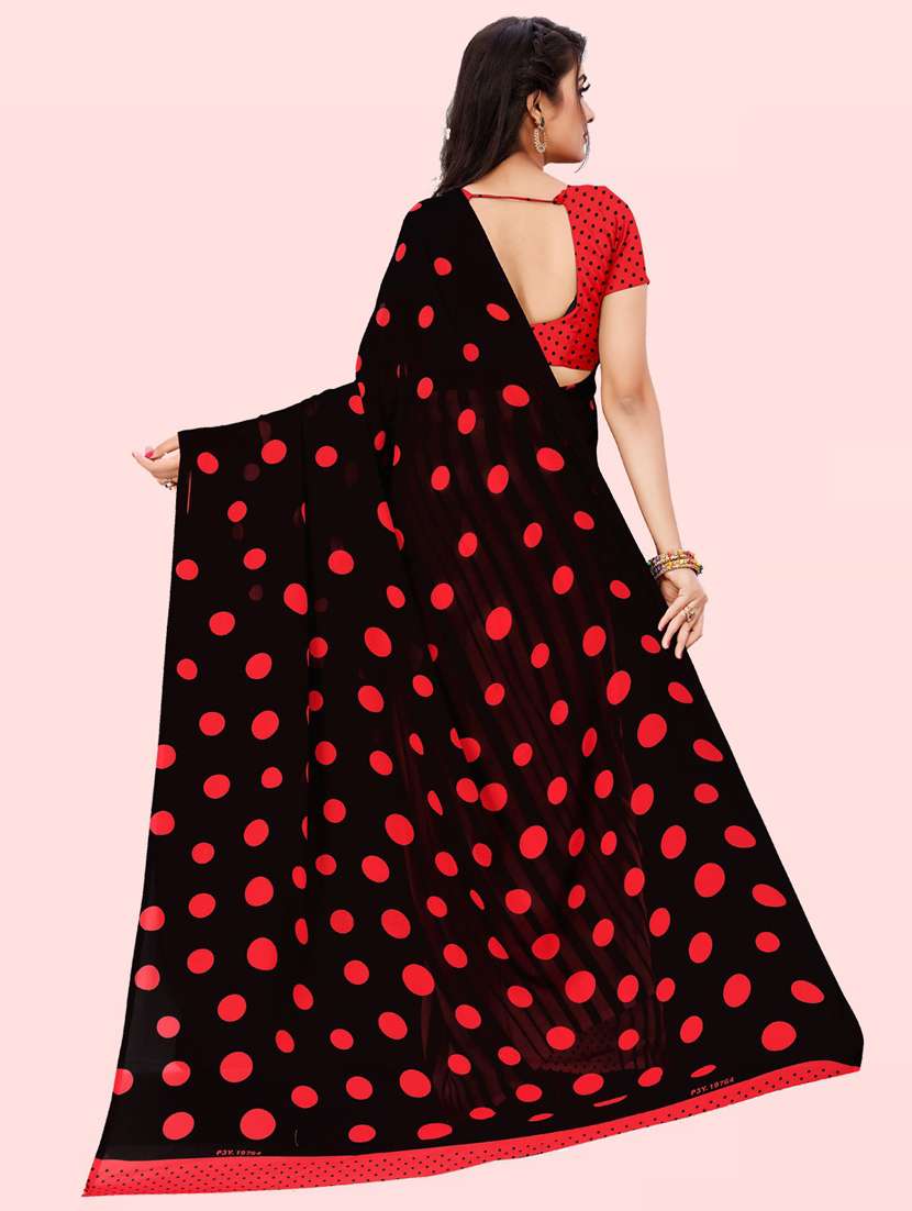 women printed saree with blouse - 21410842 -  Standard Image - 1