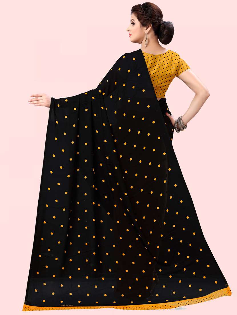 women printed saree with blouse - 21410849 -  Standard Image - 1