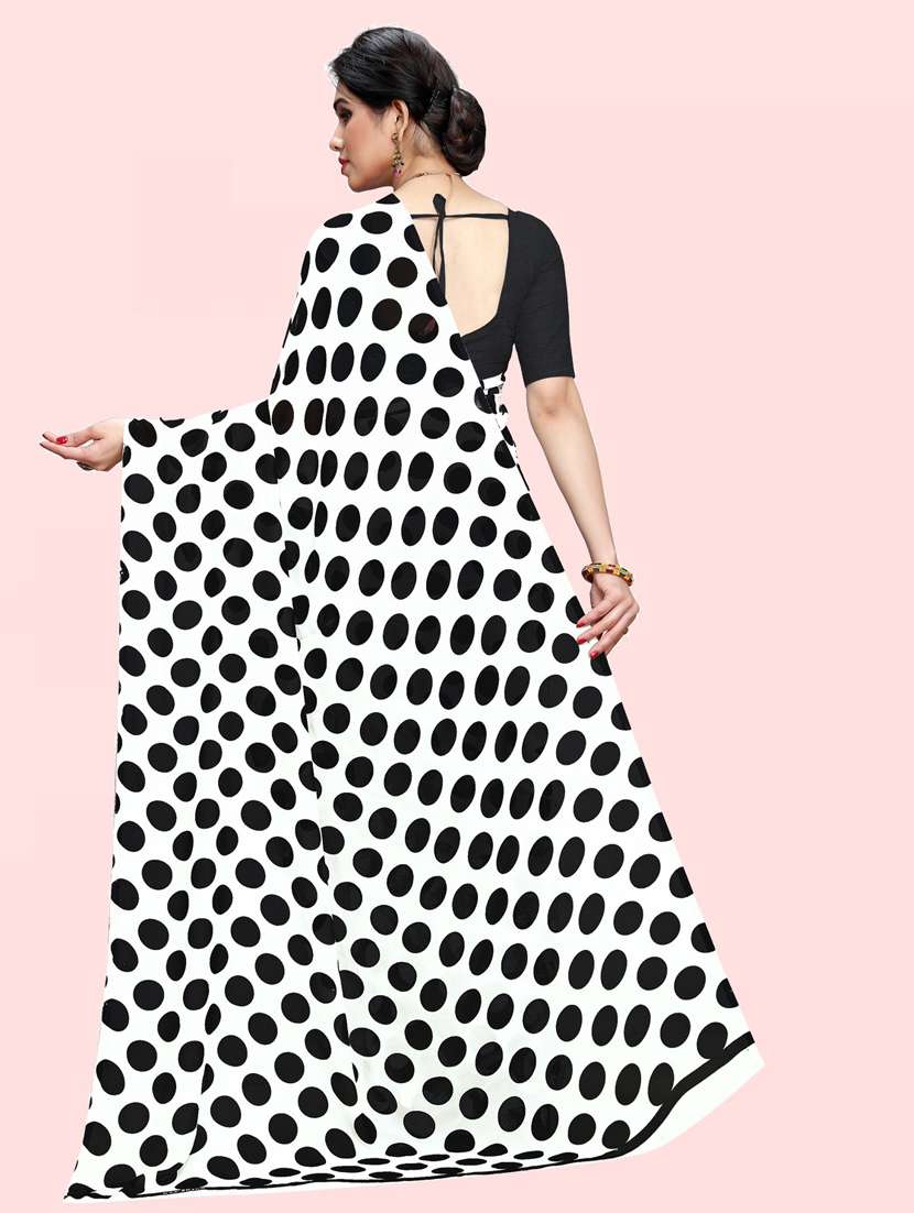 women printed saree with blouse - 21410892 -  Standard Image - 1