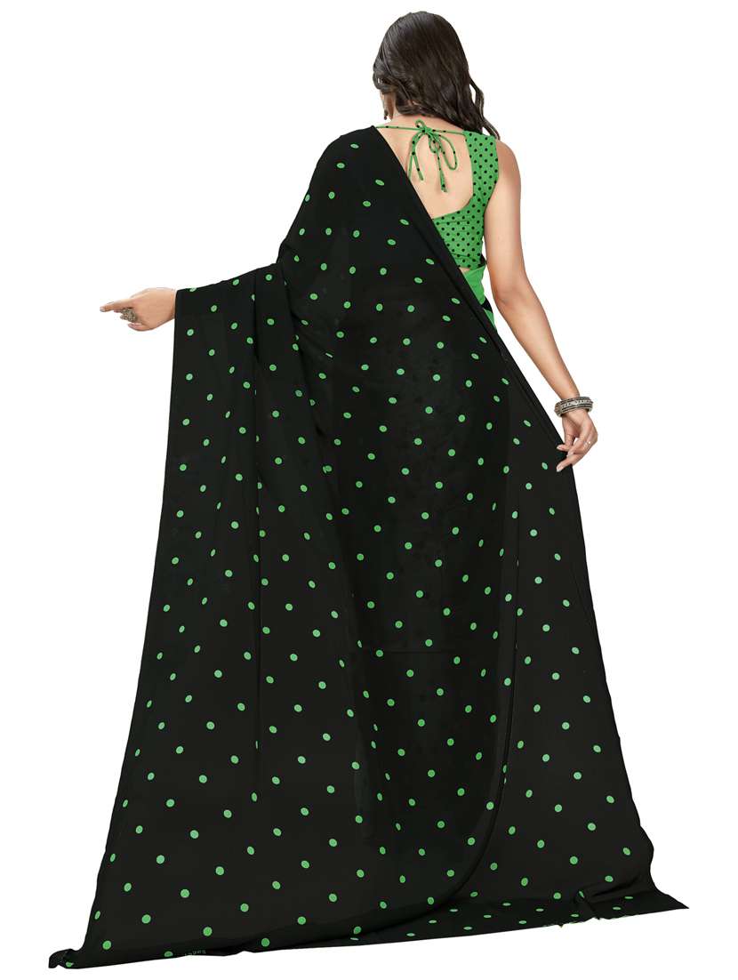 women printed casual wear saree with blouse - 21412463 -  Standard Image - 1