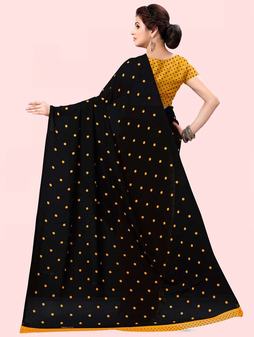 women printed casual wear saree with blouse - 21412467 -  Standard Image - 1