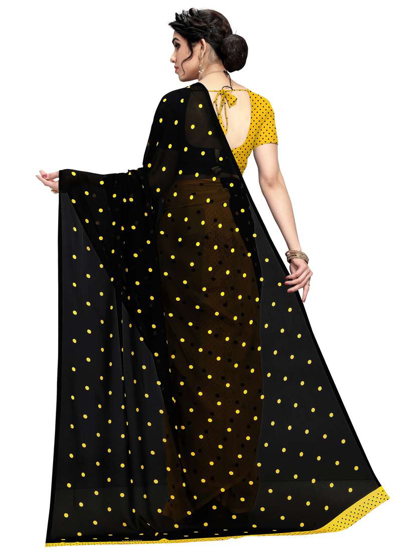 women printed casual wear saree with blouse - 21412586 -  Standard Image - 1