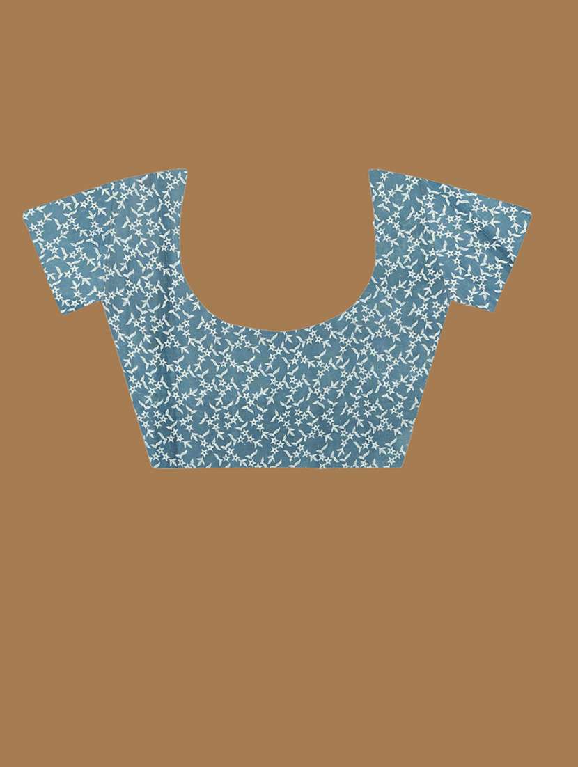 women casual wear georgette saree with blouse - 21412708 -  Standard Image - 1