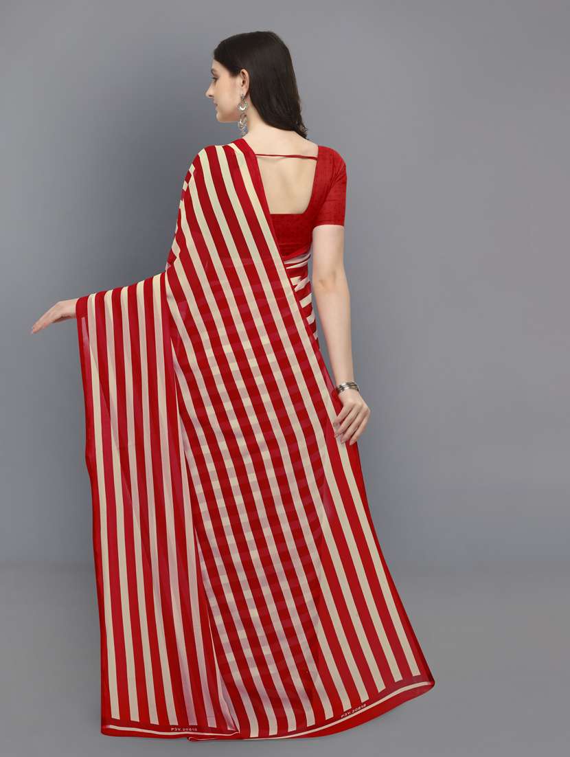 women casual wear georgette saree with blouse - 21412911 - Standard Image - 1