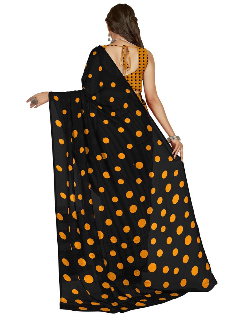 women casual wear georgette saree with blouse - 21413102 -  Standard Image - 1