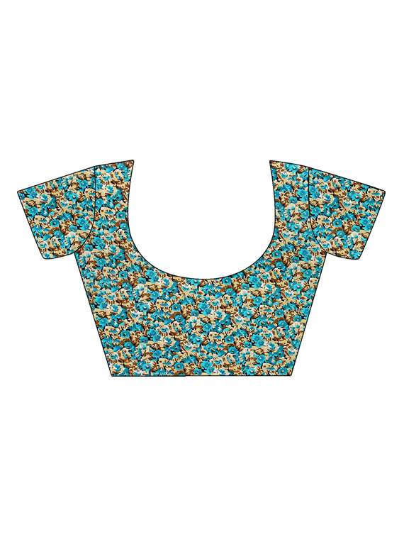 women casual wear georgette saree with blouse - 21413563 -  Standard Image - 1