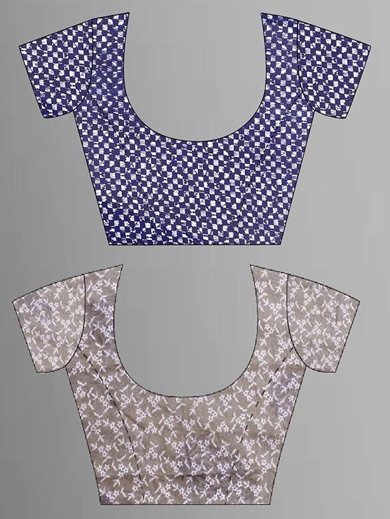 women pack of 2 casual wear combo sarees with blouse - 21414272 -  Standard Image - 1