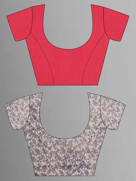 women pack of 2 casual wear combo sarees with blouse - 21414470 -  Standard Image - 1