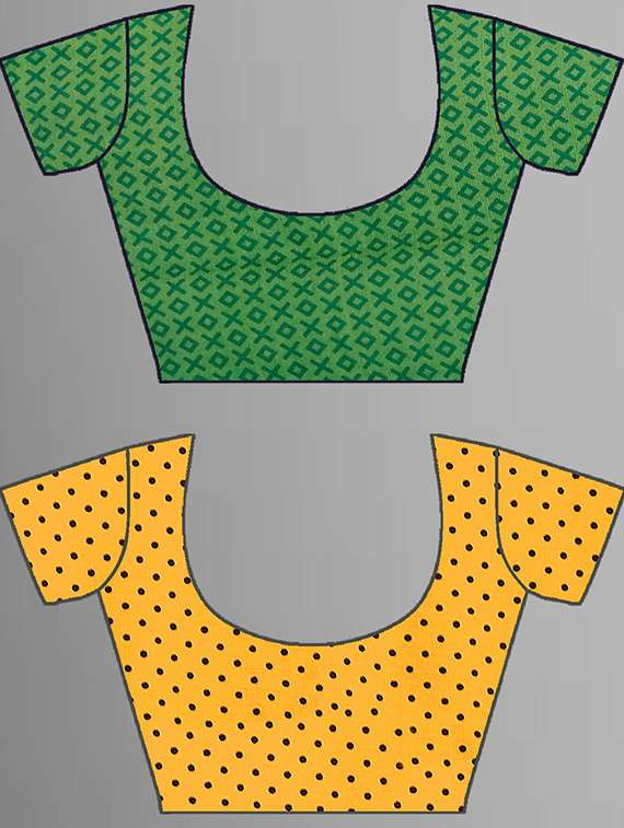 women pack of 2 casual wear combo sarees with blouse - 21414778 -  Standard Image - 1