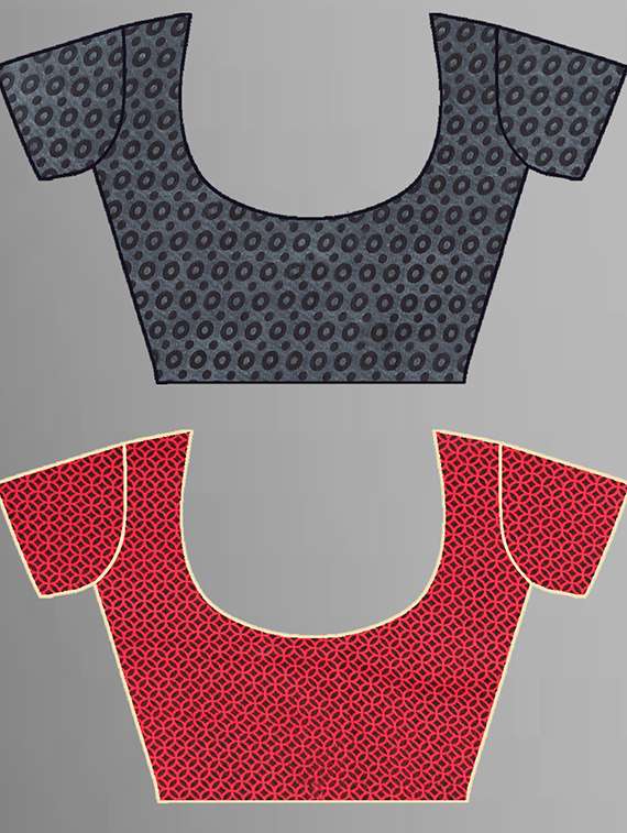 pack of 2 casual wear sarees with blouse - 21416583 -  Standard Image - 1