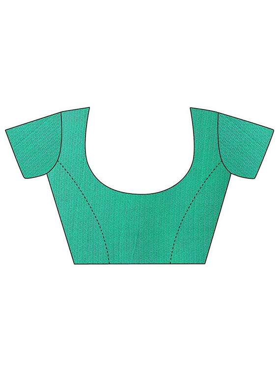 pack of 2 printed casual wear sarees with blouse - 21431437 -  Standard Image - 1