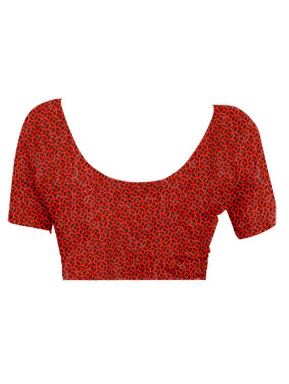 pack of 2 printed casual wear sarees with blouse - 21431439 -  Standard Image - 1