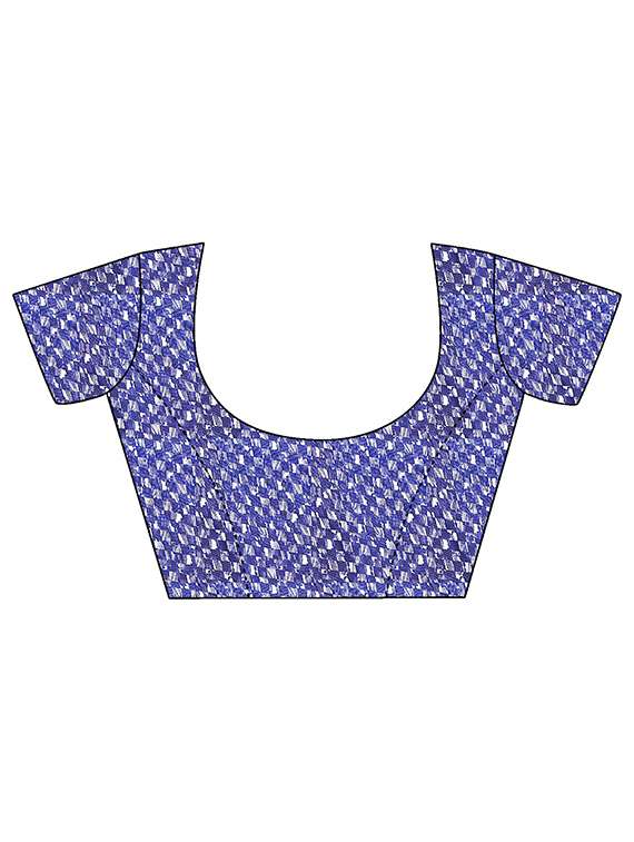 women casual wear georgette saree with blouse - 21431729 -  Standard Image - 1