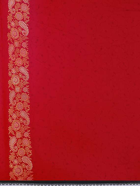 women black printed georgette saree with blouse - 21431735 -  Standard Image - 1